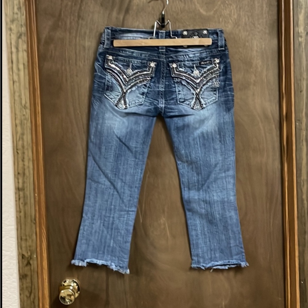 Miss‎ Me Jeans Cuffed Capris 26